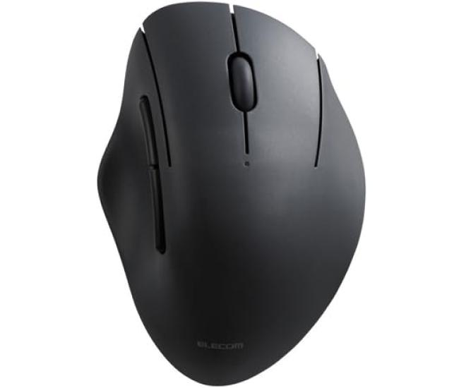 

ELECOM SHELLPHA Wireless 5 Small Quiet Multi-Purpose Mouse, Buttons, Size, Antibacterial, Design, Black, M-SH21MBSKXBK