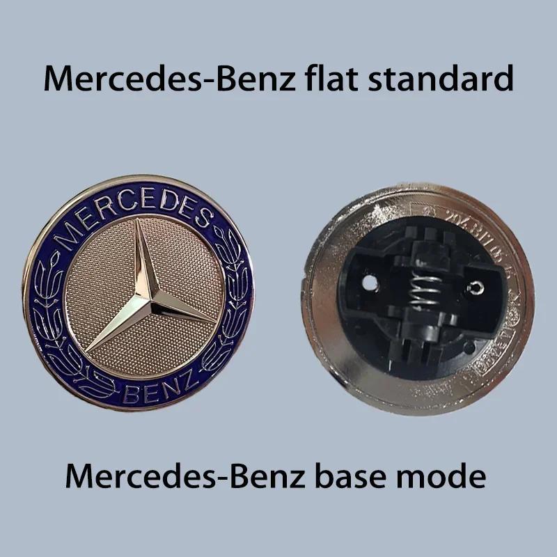 Car Sticker For Mercedes Benz Mercedes Benz Flat Hood Bonnet Logo Emblem Badge automobile Accessorie G350 G500 G55 G63 G65 Star