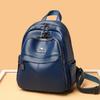Schoolbag Cowhide Pattern Classic Backpack Welfare Fashion Splicing Backpack Bag 1011 School Season Female Student School Bag Spot