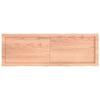VidaXL Dessus de table bois chêne massif traité bordure assortie 363957