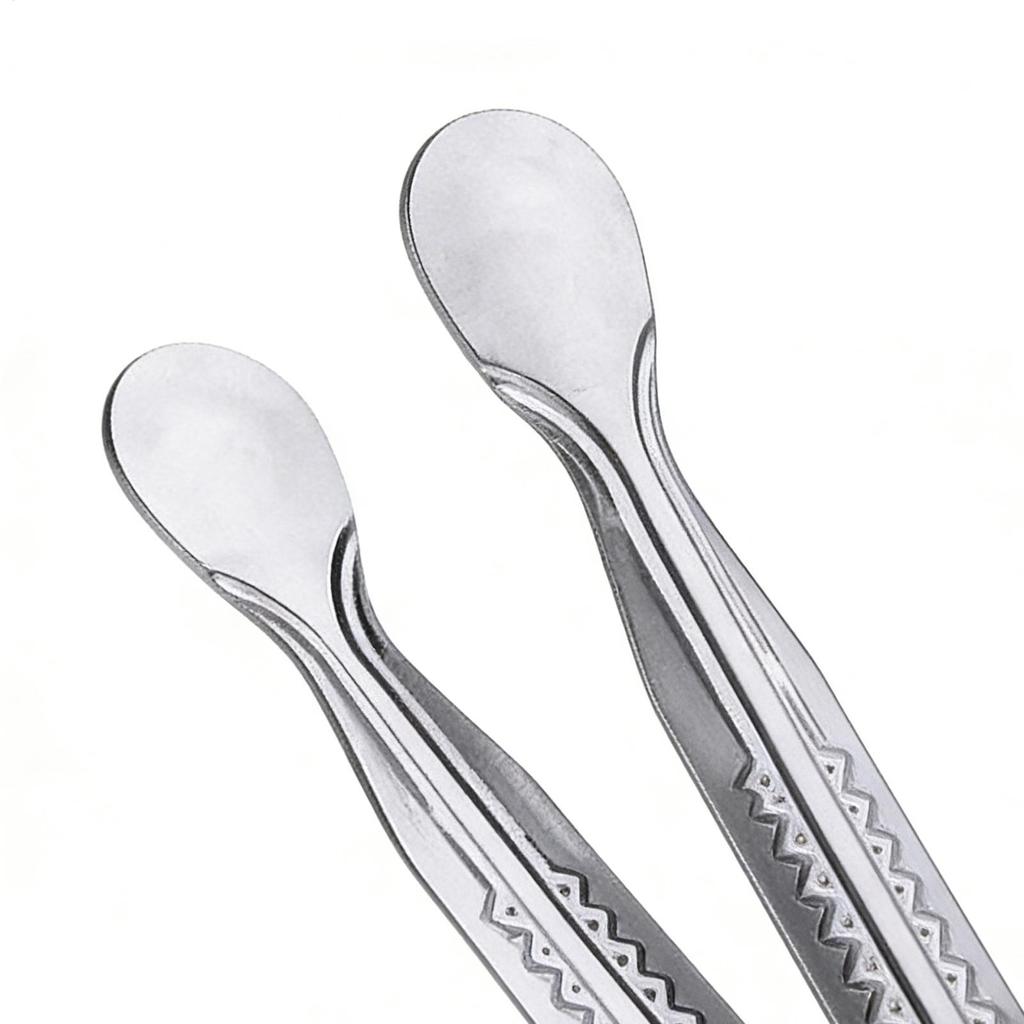 1PC Stainless Steel Food Tongs  Ice Tongs Multi-purpose Ice Cube Sugar Clamp Mini Food Clips for BBQ Party Bar Kitchen Gadgets