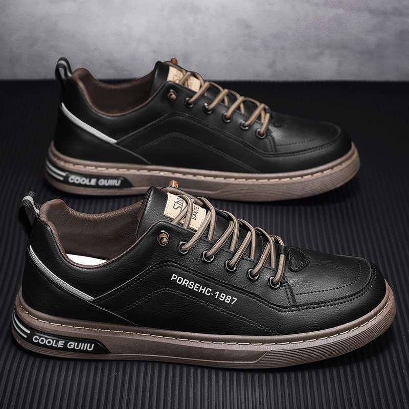 Xiaobai Men's Shoes 2025 New Summer Breathable Versatile Trend Casual Shoes Sports Platform Student Height-increasing Board Shoes