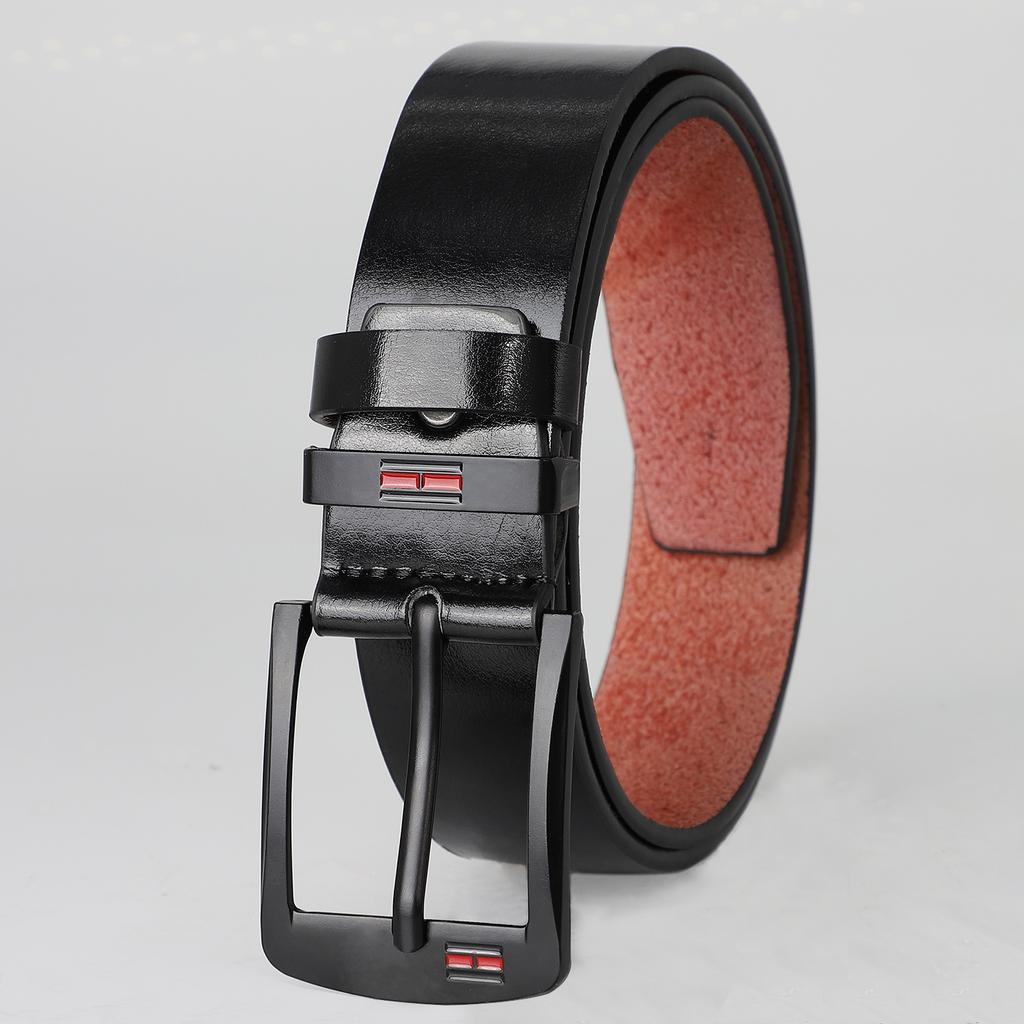 Prawdziwa skóra dla mężczyzn wysokiej jakości klamry jeansowe skórzane paski casualowe biznesowy kowbojski pas męski modny projektant nowy