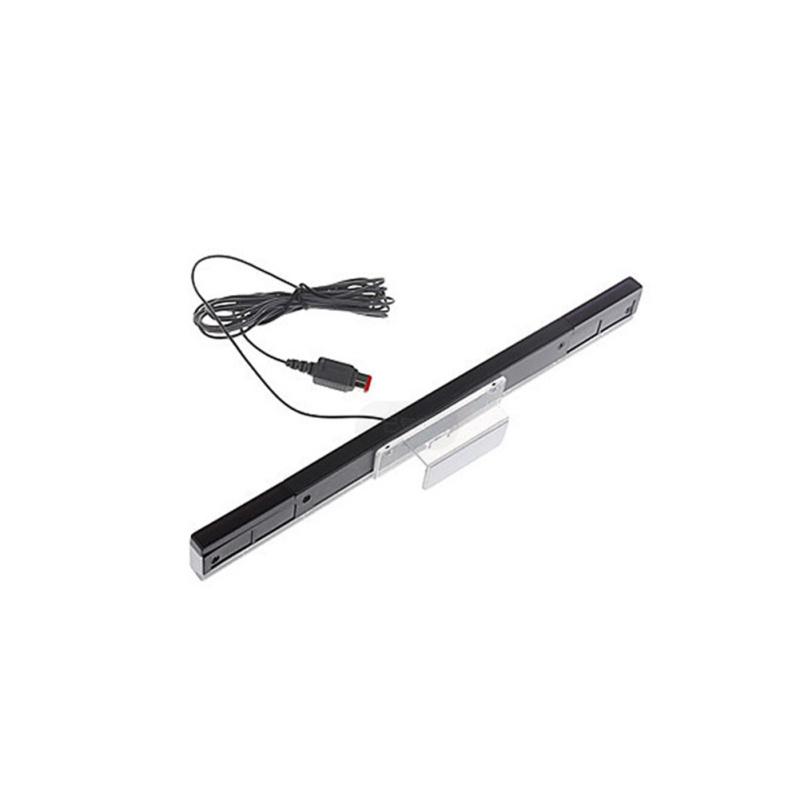 Compatible For Wii Wired Sensor Rod Infrared Sensor With Double-sided Tape Bracket Signal Receiver