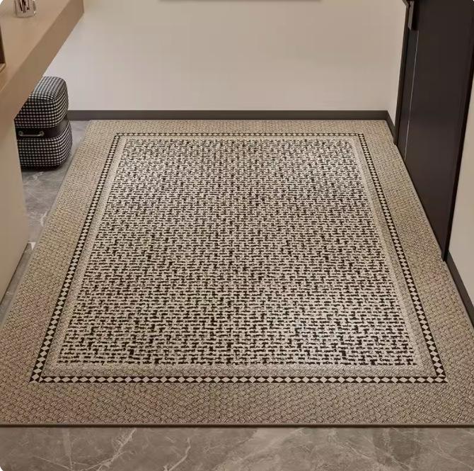 Simple Entry Door Floor Mat, Cloth Bottom Is Dirt-Resistant And Easy To Take Care Of, And Can Be Cut. The Entrance Floor Mat Is Non-Slip
