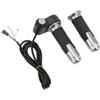 1 Pair 12V?99V Throttle Grips Universal Twist Throttle Accelerator Grip Handlebar with Keys for