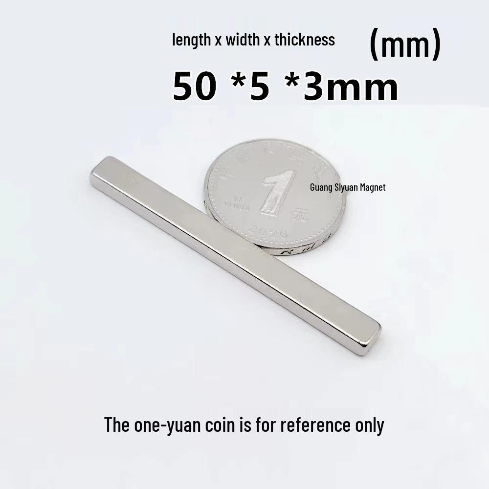 N52 Super Strong Neodymium Iron Boron Magnet, Rectangular 25x30x100mm, Permanent Magnetic Steel Sheet.