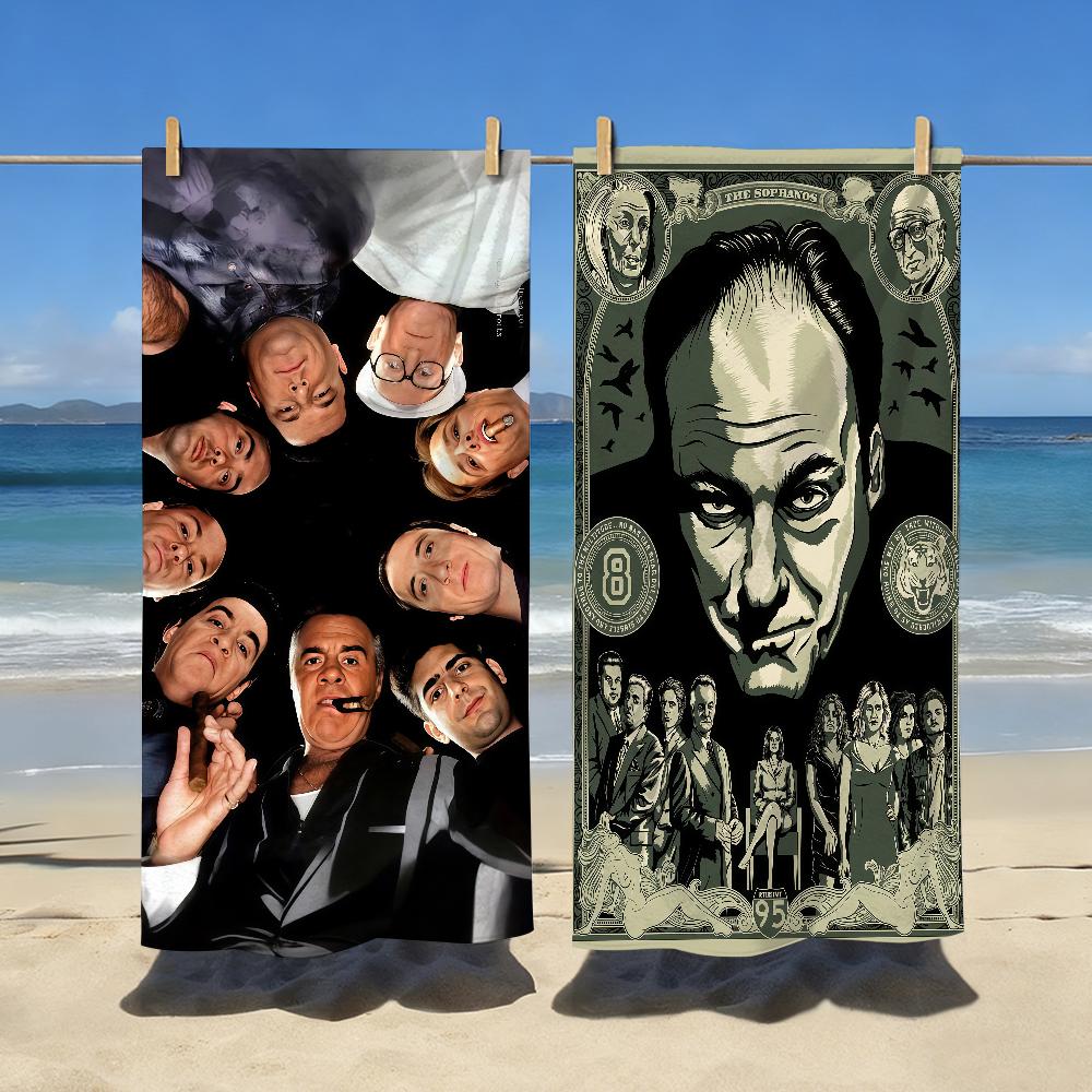 TV The Sopranos Towel Sports Quick Dry Travel Camping Gear Sandproof Soft Light Large Beach Towel