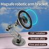 Magsafe Starker magnetischer Autotelefonhalter Sichere 360-Grad-Drehung Faltbarer Handyhalter GPS-Navigationshalterung für Armaturenbrett oder Windschutzscheibe