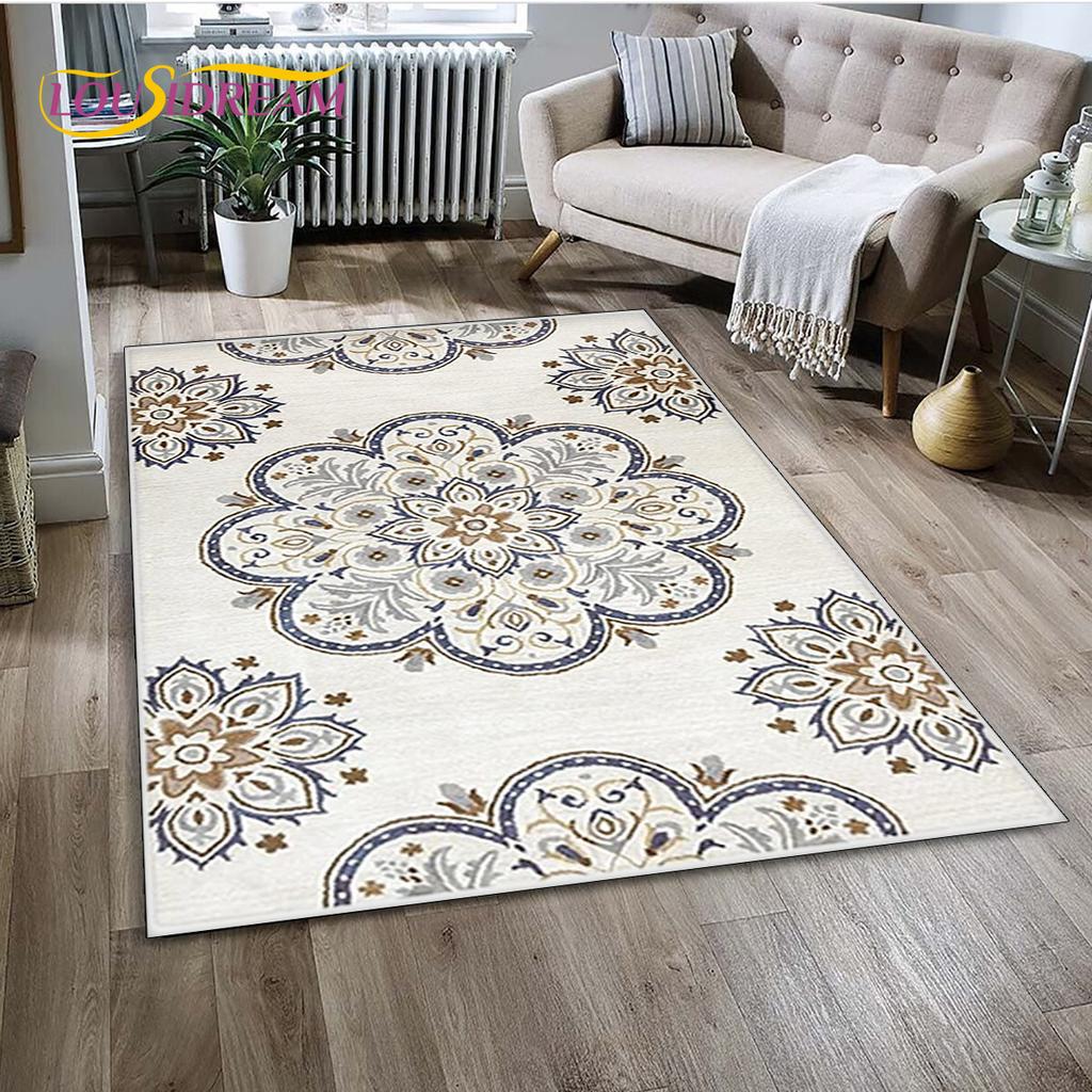 Bohemia Nordic Persia Series Area Rug,Carpet Rug for Home Living Room Bedroom Sofa Doormat Kitchen Decor,kids Non-slip Floor Mat