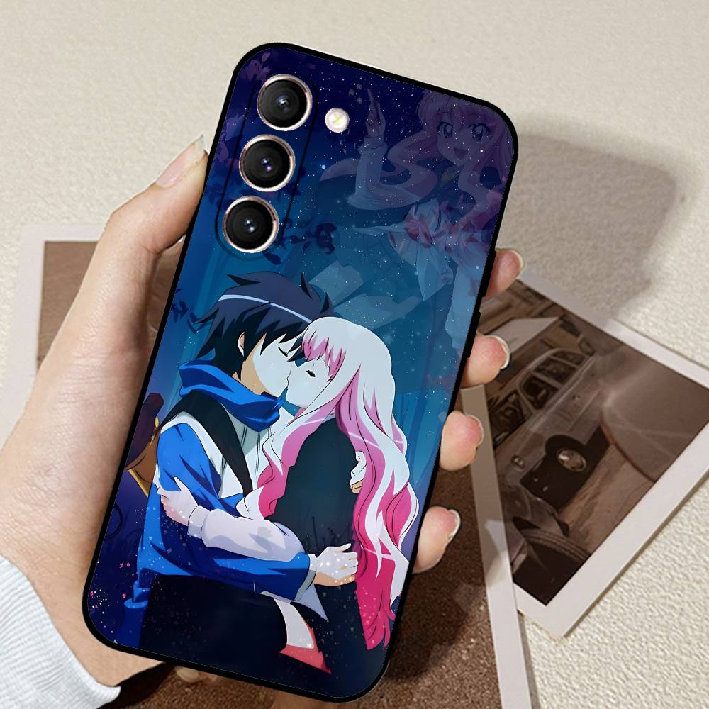 Zero No N-TsukaimaS Phone Case Black Ultra-thin Shockproof Case For Samsung S24/S25/S22/S30/Note20/Lite/Ultra/5G/Plus/FE