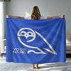 1PC Sheffield Wednesday Football Club Custom Name Patterned Flannel Blanket Suitable For All Seasons for Home Decor Warmth and Comfort Gifts Holiday P