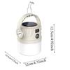 Portable Beige Tent Lamp Dimmable Hanging Lights Mini Solar Camping Light  Wilderness