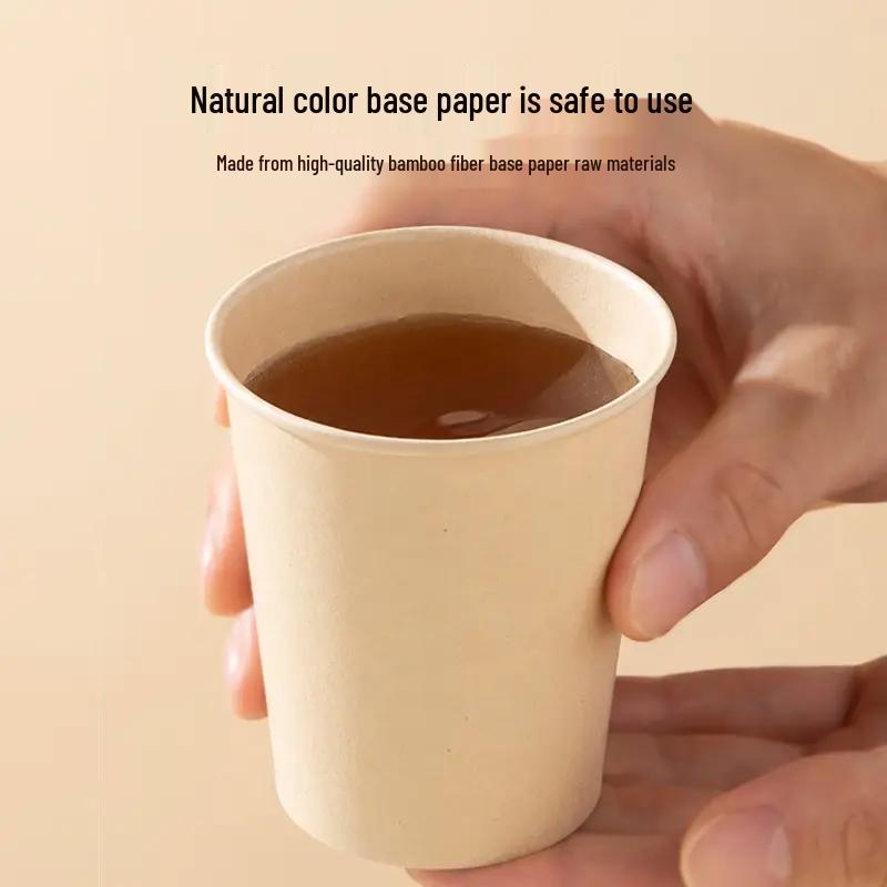Zhi Shi Bamboo Fiber Disposable Paper Cups