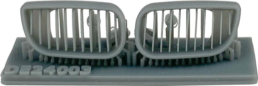 PLATZ FAT FROG BMW 320i E46 Front Grille Bonnet Pins 3D Printed Parts Plastic Model Parts FFDE24003 1/24 & (Automobile)