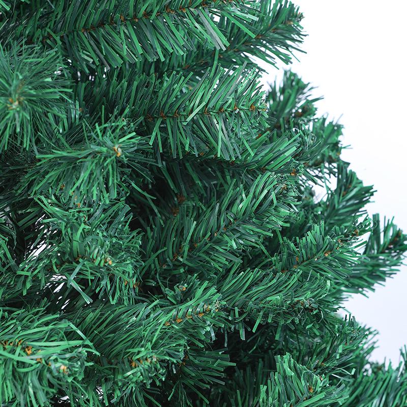 Eco-Friendly Encrypted Green PVC Christmas Tree - Sizes: 1.2m, 1.5m, 1.8m, 2.1m
