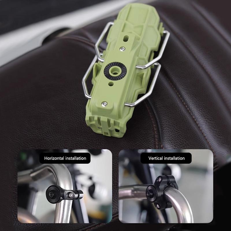 SEAMETAL Uniwersalny Uchwyt na Bidon do Roweru Motocykla Regulowany Uchwyt na Kubek na Kierownicę Koszyk na Bidon do MTB Kolarstwa Szosowego Motocykl ADV Trwały