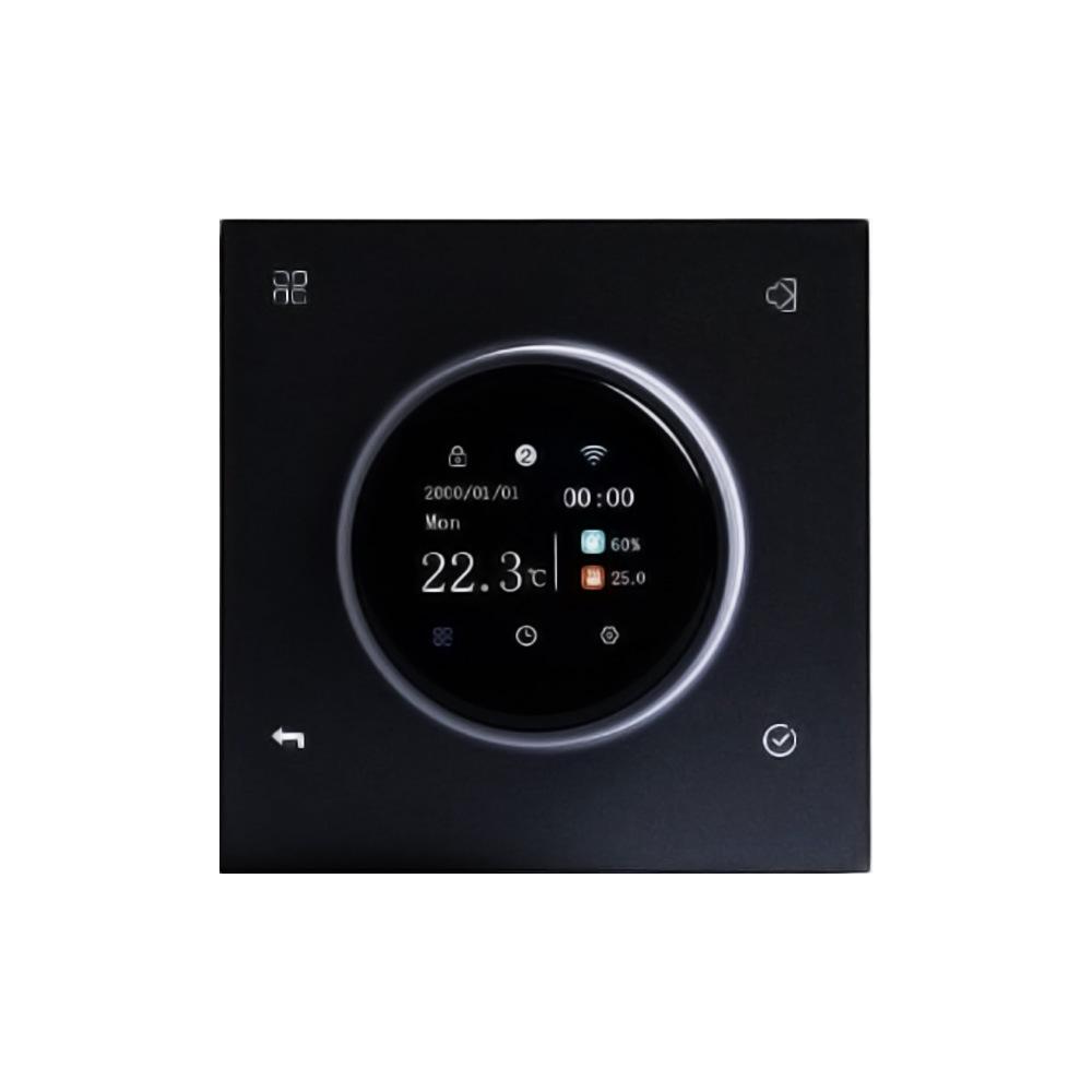 Termostat Inteligent pentru Încălzire în Pardoseală WiFi Tuya cu Temporizare prin Aplicație și Comutator cu Buton Rotativ (3A/16A)