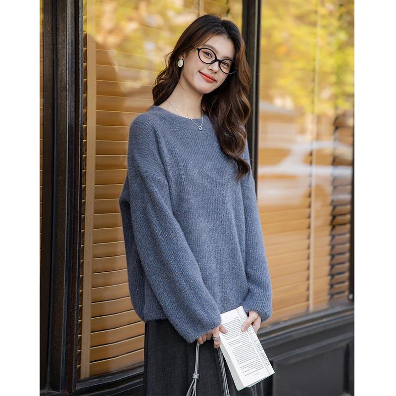 Mocana Women's Urban Casual Long Sleeve Knitted Top