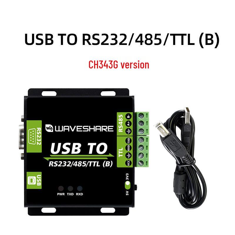 

USB to RS232/485/TTL Industrial Converter with Isolation FT232RL/CH343G Chip