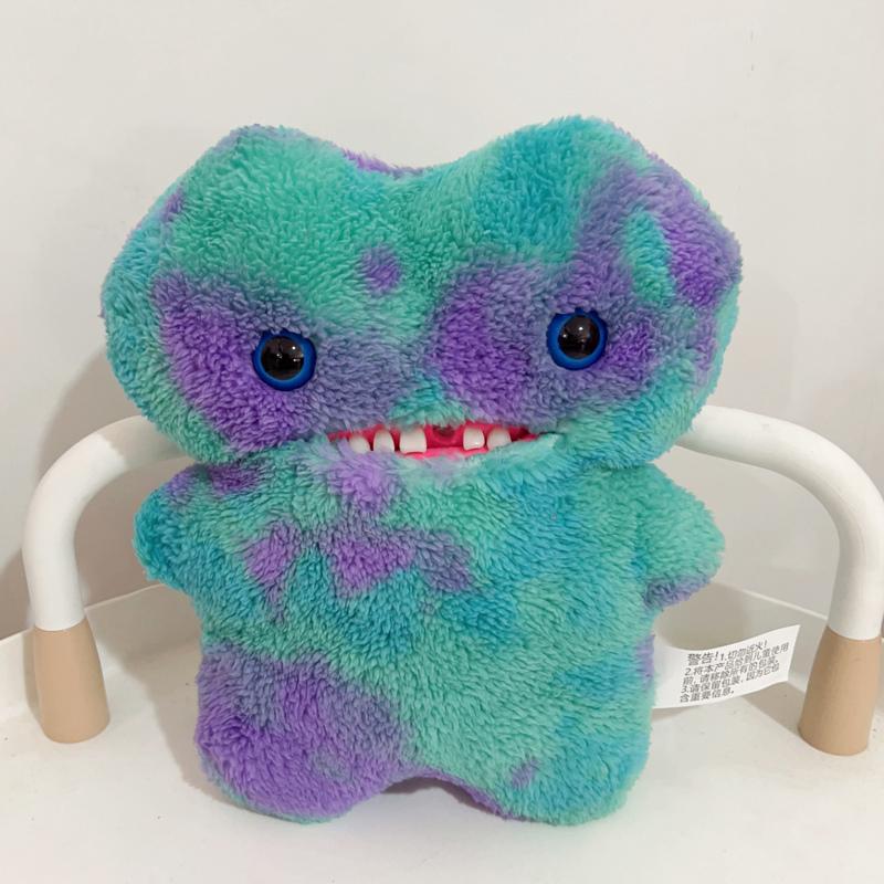 Funny Ugly Cute Monster Plush Toys Assorted Pastel rainbow Hues Soft Fluffy Material Novelty Decorative Gift for Teen Collectors