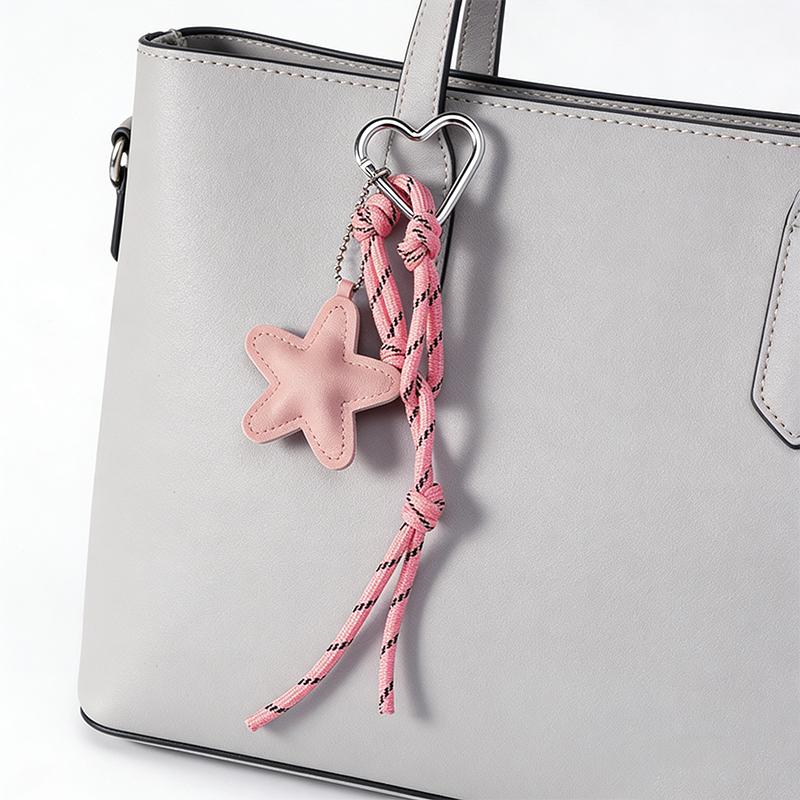 Bag Charm Bag Simple Phone Pendant Chain Charm Strap Braided Rope Bag Hanging Decors Jewelry Gift Decoration