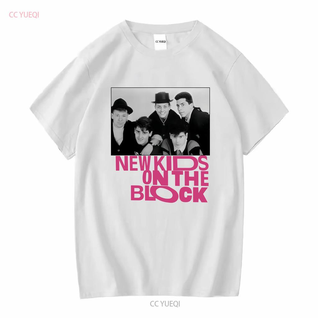 Nkotb Vintage T Shirt New Kids On The Block 2024 Concert Long Or Short Sleeves Vintage Washed Versatile Streetwear Slightly