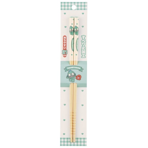 Skater ANT4-A Bamboo Safety Chopsticks, 21cm, Hangyodon Friends, Sanrio Chopsticks