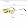 Fashion Portable Folding Presbyopia Eyewear Vintage Trendy Night Vision Reading Glasses Round and Square Metal Frame Eyeglasses