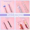 100pcs Resealable Zipper Pouch Transparent Pen Jewelry Candy Bags Small Clear Packaging with Hang Hook Cosmetic Lipgloss Storage