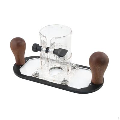 Router Base for Woodworking with Handle, Slotting Bracket Trimming Machine