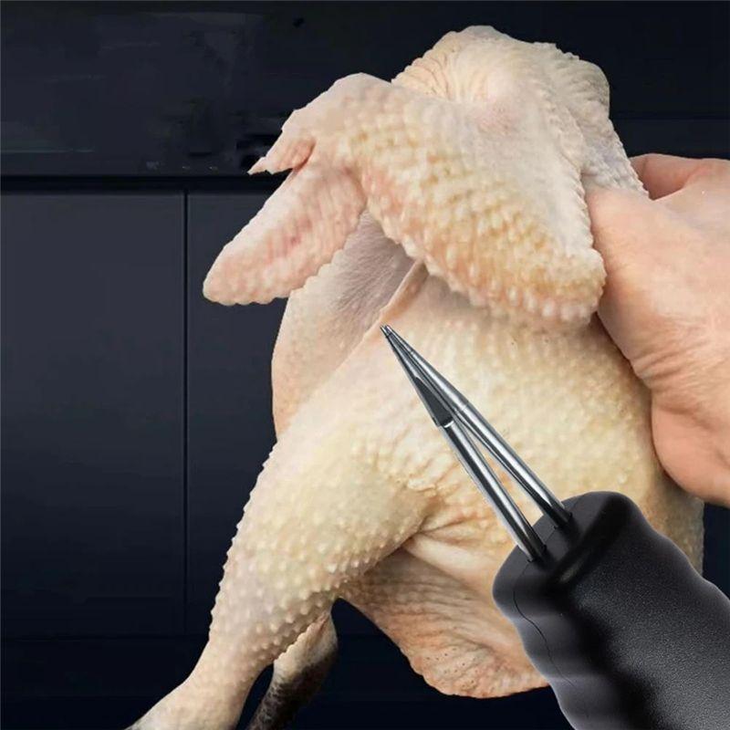 M-Modern-Energy-Efficient Poultry Processing Handheld Electric Plucker Remover Ergonomic Handle Powerful Motor US Plug