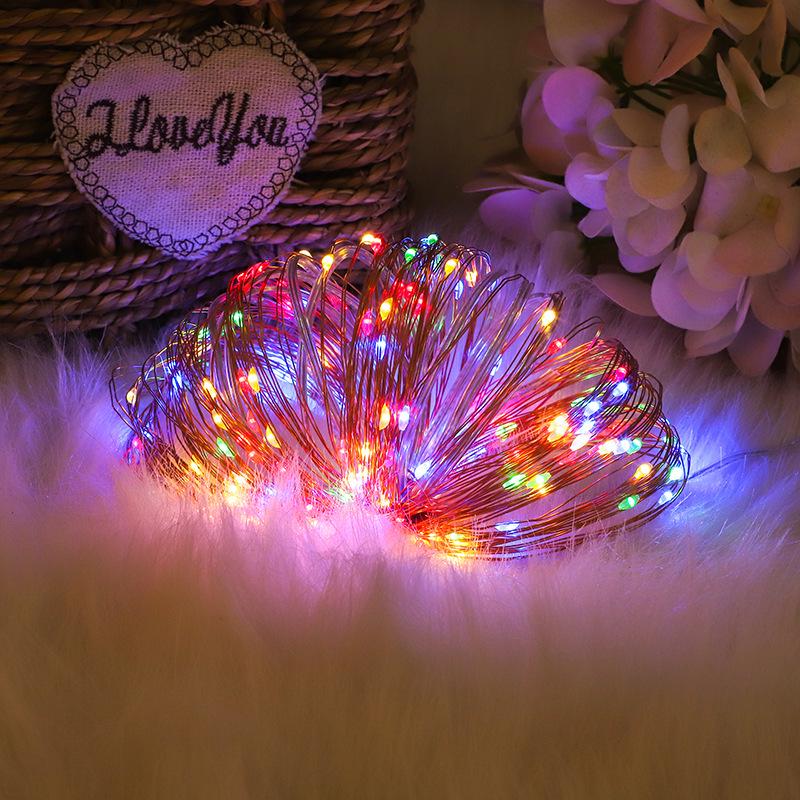 Outdoor Solar-Powered LED String Lights with Remote Control - Waterproof Copper Wire for Decorative Holiday Atmosphere