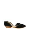 Ferragamo Ira Archived Limited Edition 1959 Suede Ballet Flats Black