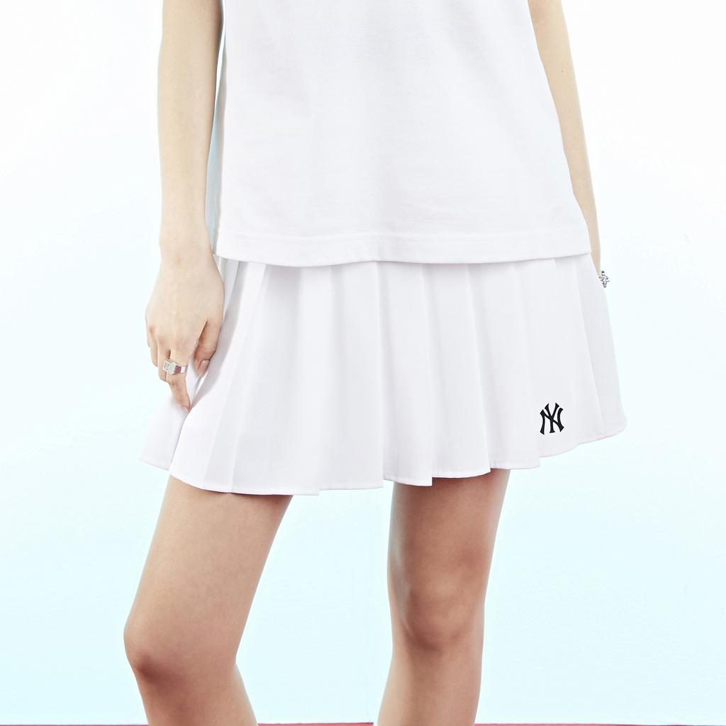 New MLB New York Yankees Casual Short Skirts Women's White 3FSKB0123-50WHS