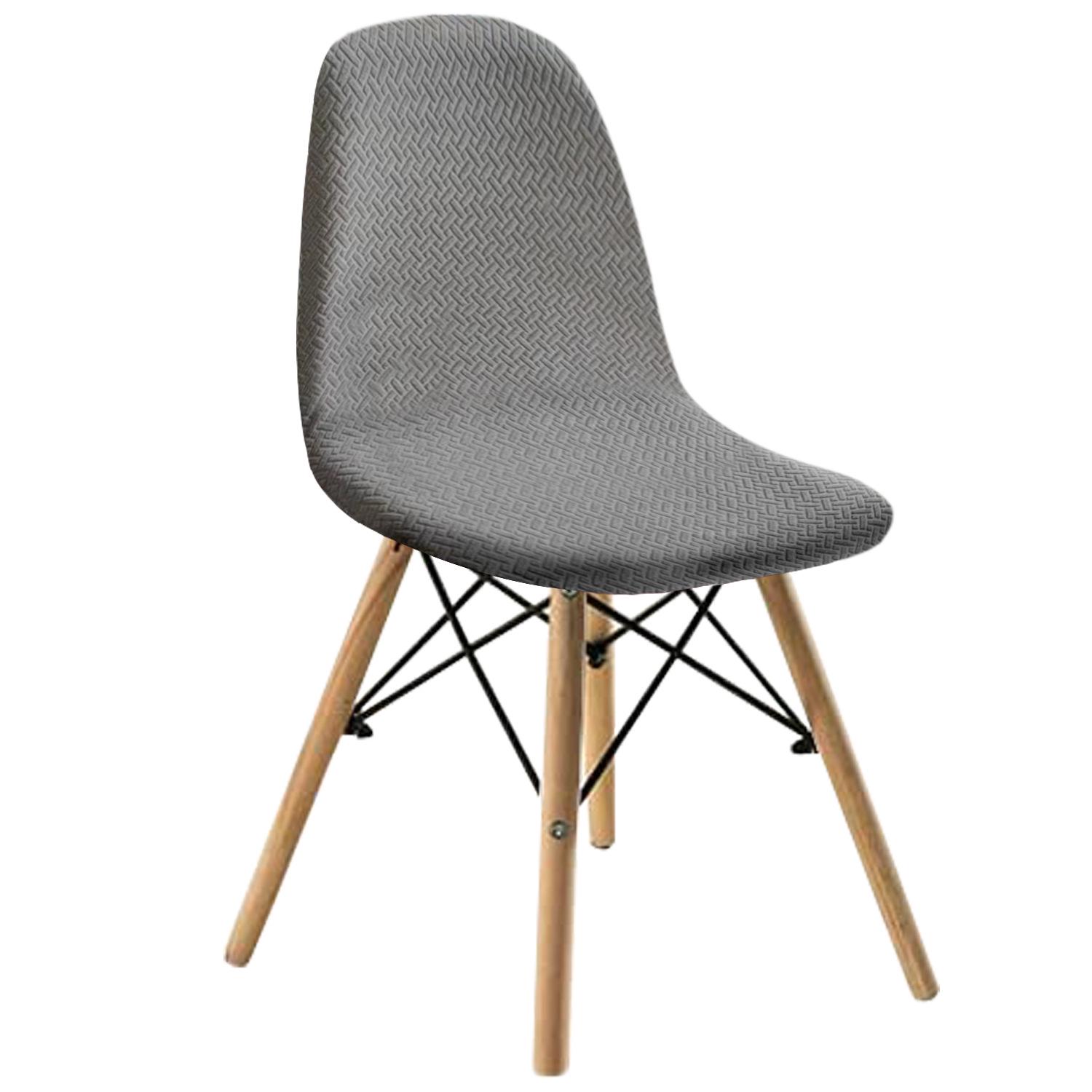 

Клетчатый жаккардовый чехол на стул для стульев Eames и Club House Shell Type T08 Shell Chair Cover