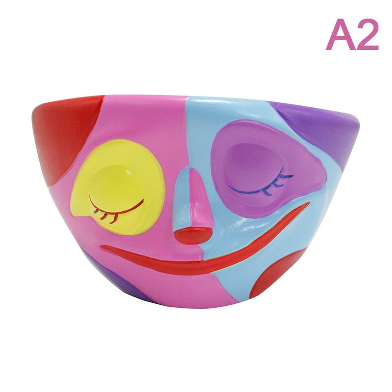 

Лицо Цветочные горшки Закрытые глаза Статуя лица Романтический смоляной цветочный горшок Дофаминовые цвета, Садовые горшки для суккулентов с дренажными отверстиями