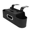 Car Back Seat Organizer with Cup Holder Tissue Dispenser Hooks Multifunctional Seat Back Storage Box for SUV Truck Sedan