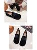 Women's 2025 Spring Soft-Soled Non-Slip Cowhide Loafers: Versatile, Comfortable Flat Shoes