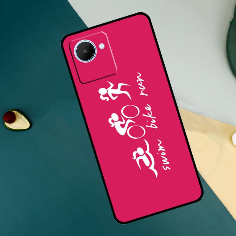 Mountain Bike Cycling For Realme C63 C61 C71 C55 C67 C51 C75 C65 C53 10 11 12 13 14 Pro Plus GT6 GT7 15 Pro Case