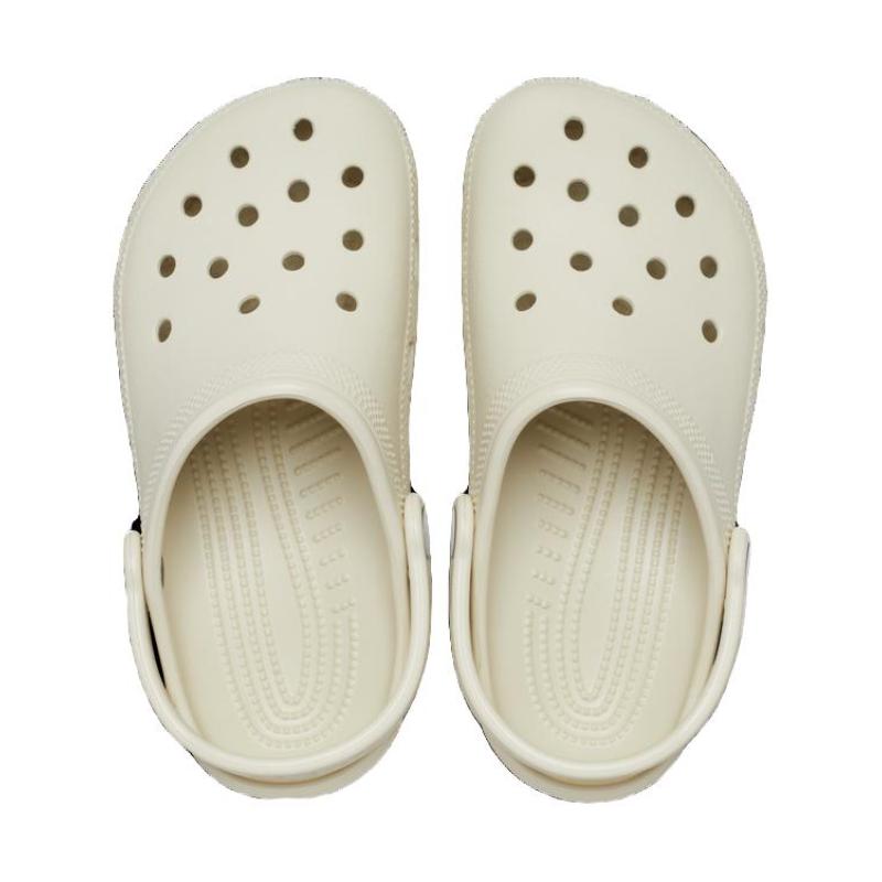 Crocs Classic clog Comfortable and versatile breathable sandals beige children's model