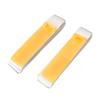 2pcs Catheter Stabilization Holder Adjustable Catheter Fixation Tape Urinary Catheter Leg Strap Yellow
