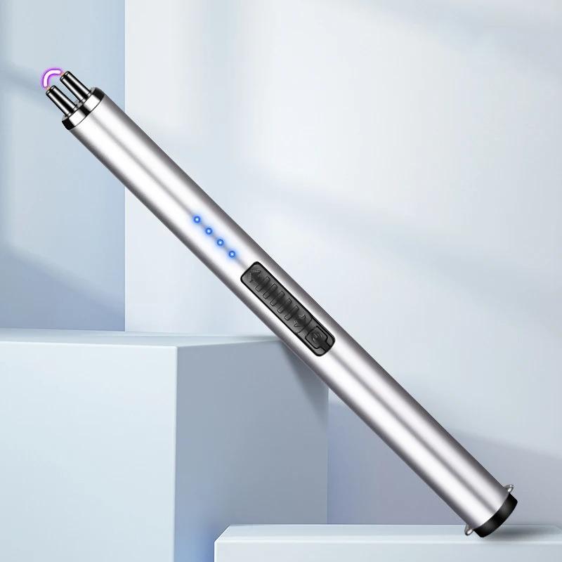 5-Pack Electric Windproof Lighter, Kitchen Fire Stick, Smoke Accessories,Flameless USB Rechargeable Lightweight Lighter 2025 New