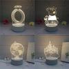 Acrylic 3D Night Light - Custom Table Lamp with Logo, Ideal for Events & Christmas Gifts