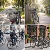 Cycle Rear Cargo Rack with Wire Basket | Metal Construction, RustResistant, Bike