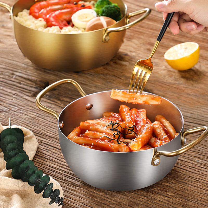 ZISIZ Korean Style Stainless Steel Ramen Pot