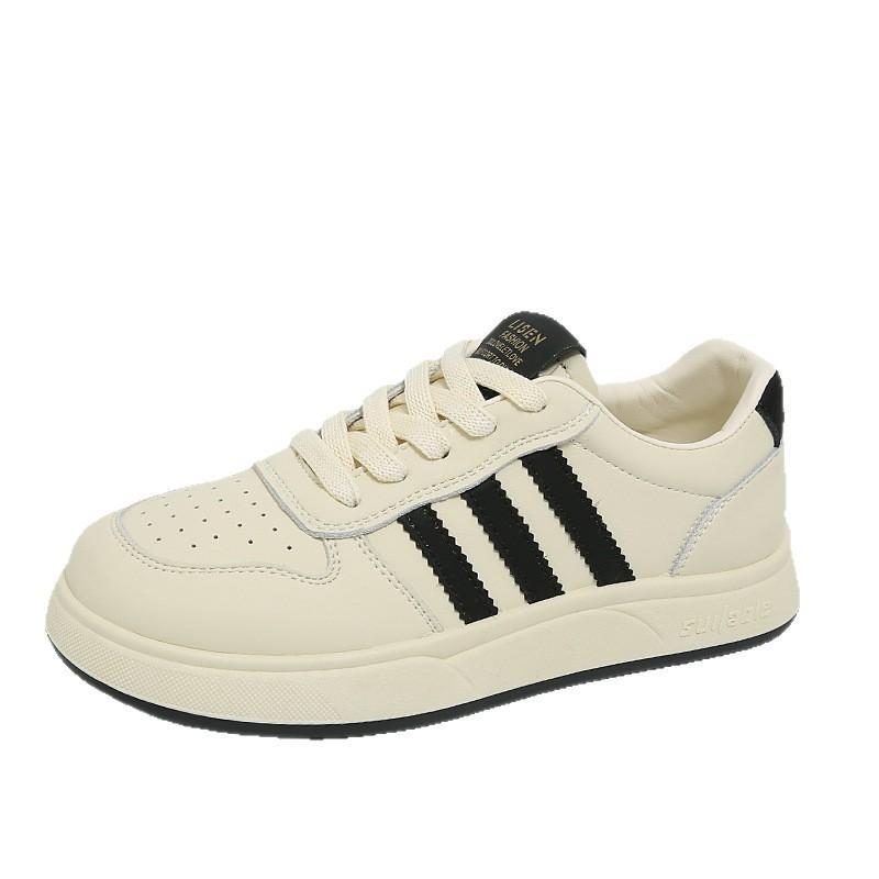 Little white shoes women's 2025 new board shoes popular shoes spring and autumn women's sports and leisure versatile student flat women's shoes