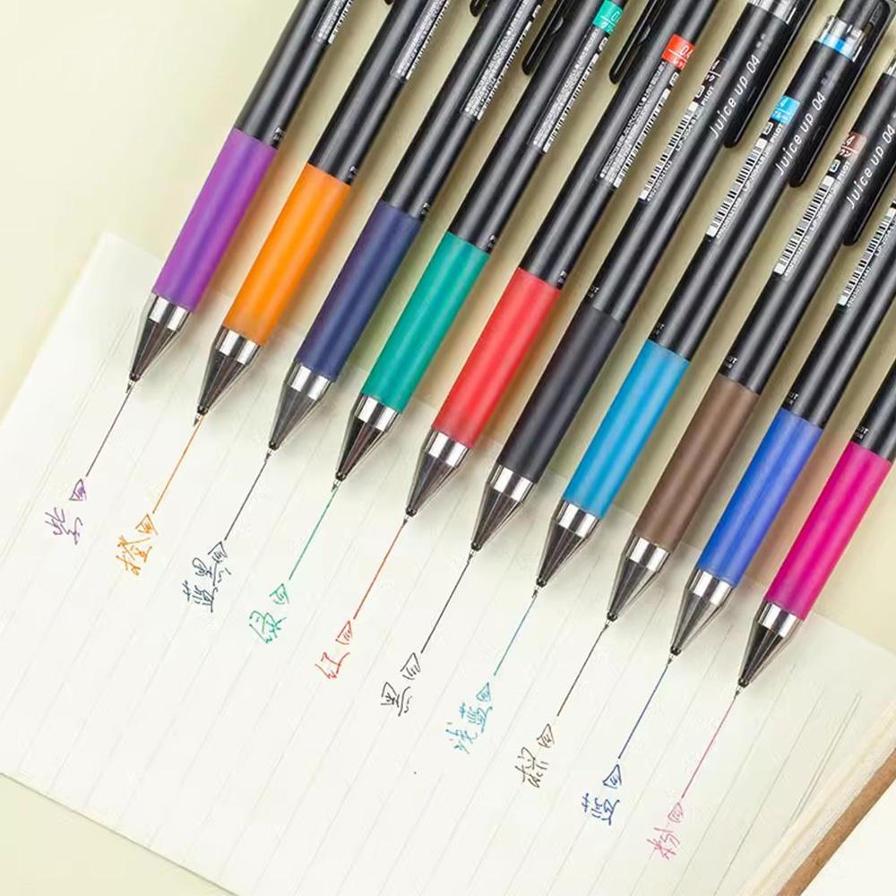 1pcs Pilot Gel Pen Juice Up 0.4mm New ST Nib Black Pen Quick-drying Smooth DIY Hand Account LJP-20S4 School Supplies Stationary