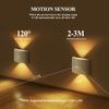 Morden Smart Home Decor Usb Rechargeable Indoor Wall Lamp Nordic Motion Sensor Wireless Magnetic Stair Bedside Led Night Lights