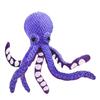 New Octopus Shell Dog Chew Toy Teeth Cleaning Bite Resistant Pet Plush Dolls Interactive Large Cat Sound Doll for Puppy Cats